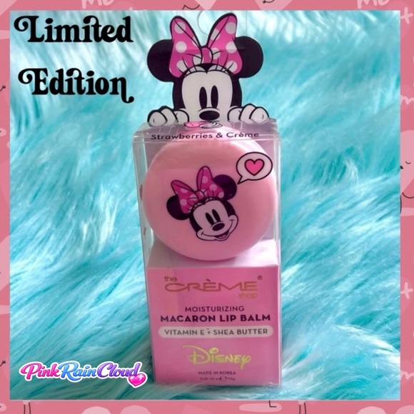 Disney Other - Crème Shop X Disney Strawberries & Crème Limited Edition Minnie Mouse Lip Balm